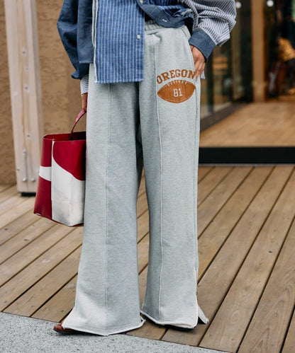 etsinta改良款拉鍊喇叭褲