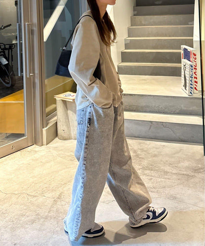 【男女通用】顏料半開領T恤