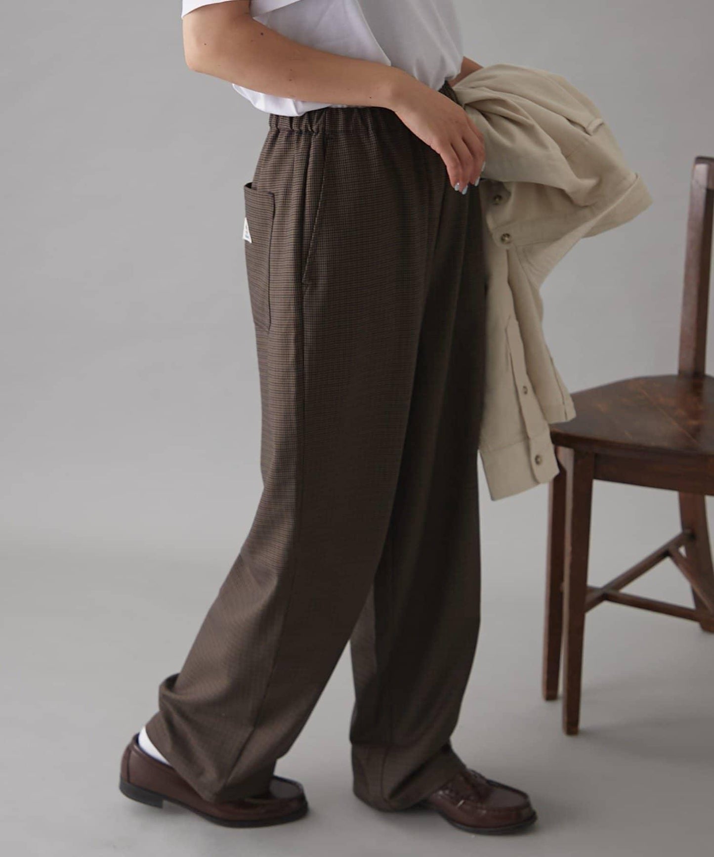 GEVACO格紋休閒褲