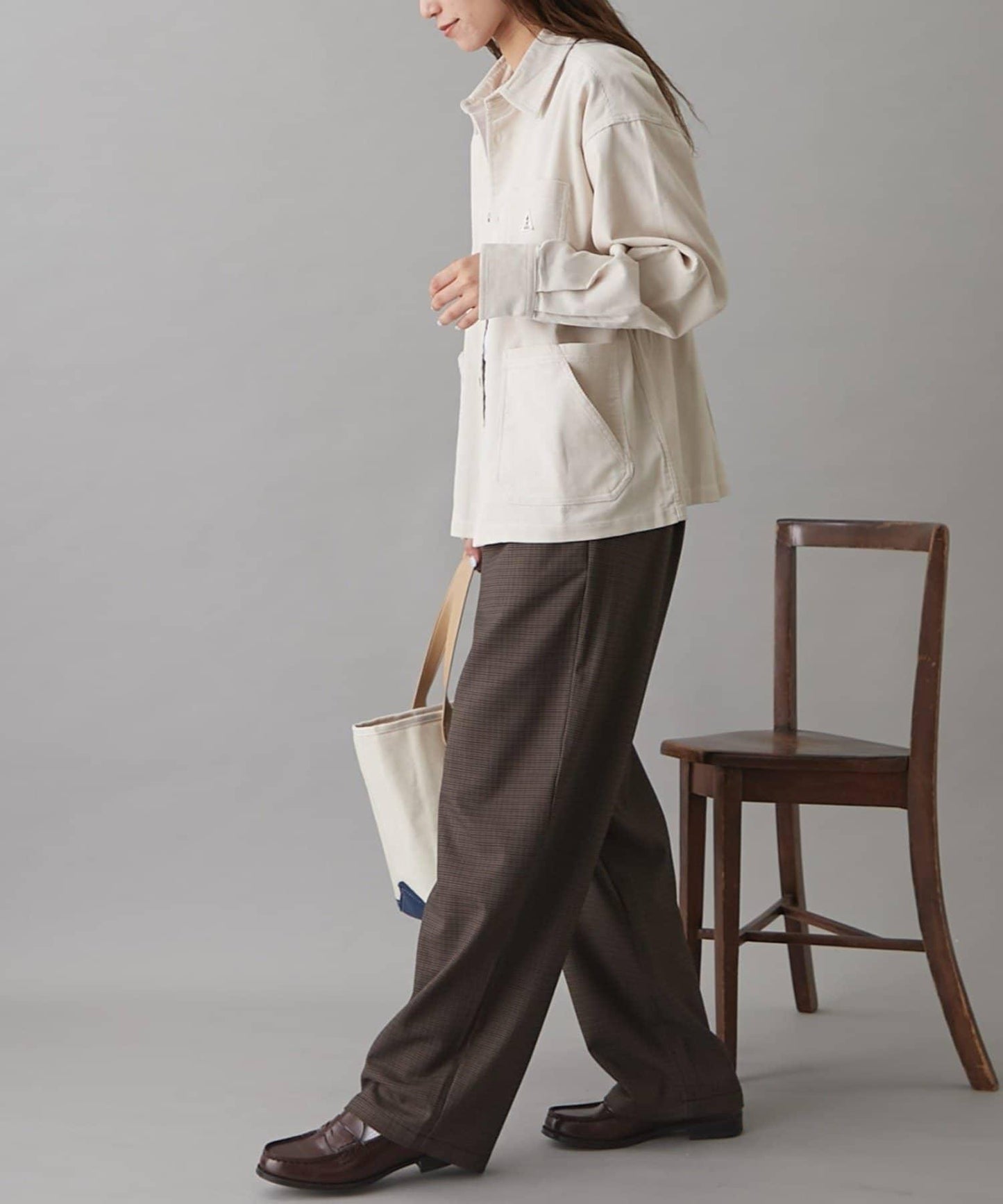 GEVACO格紋休閒褲