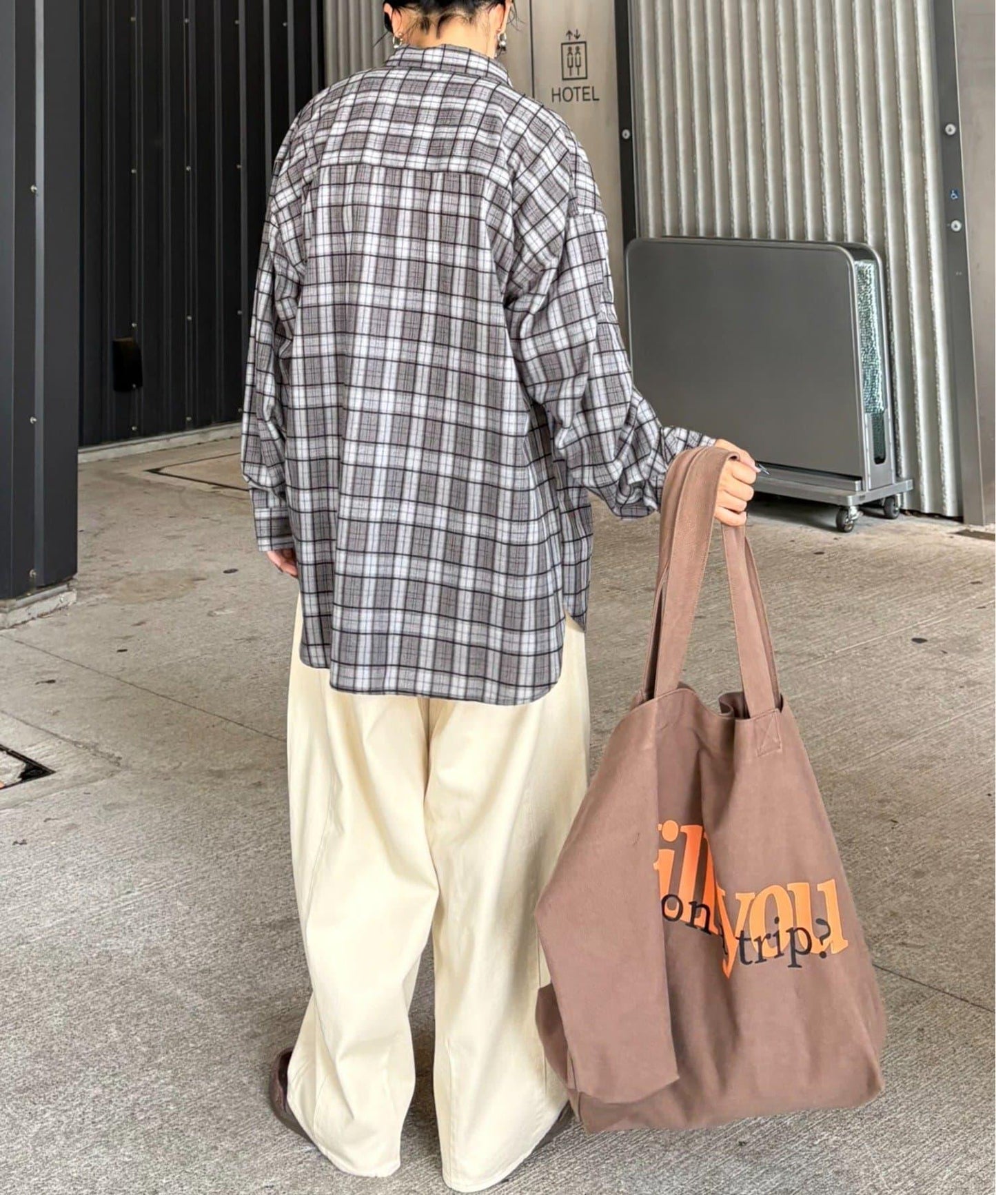 【CIAOPANIC TYPY】【UNISEX】熱貼合錐形休閒褲