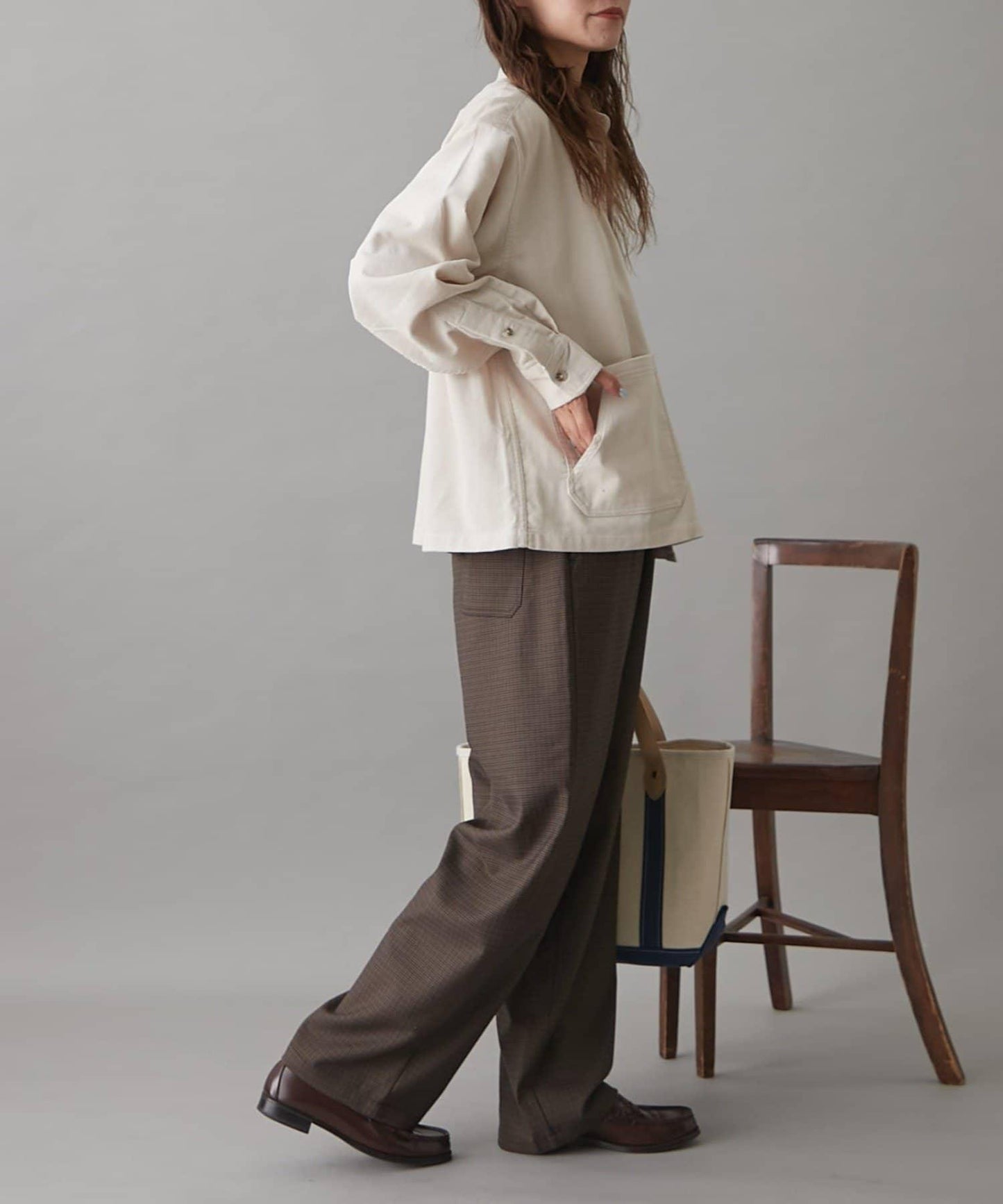 GEVACO格紋休閒褲