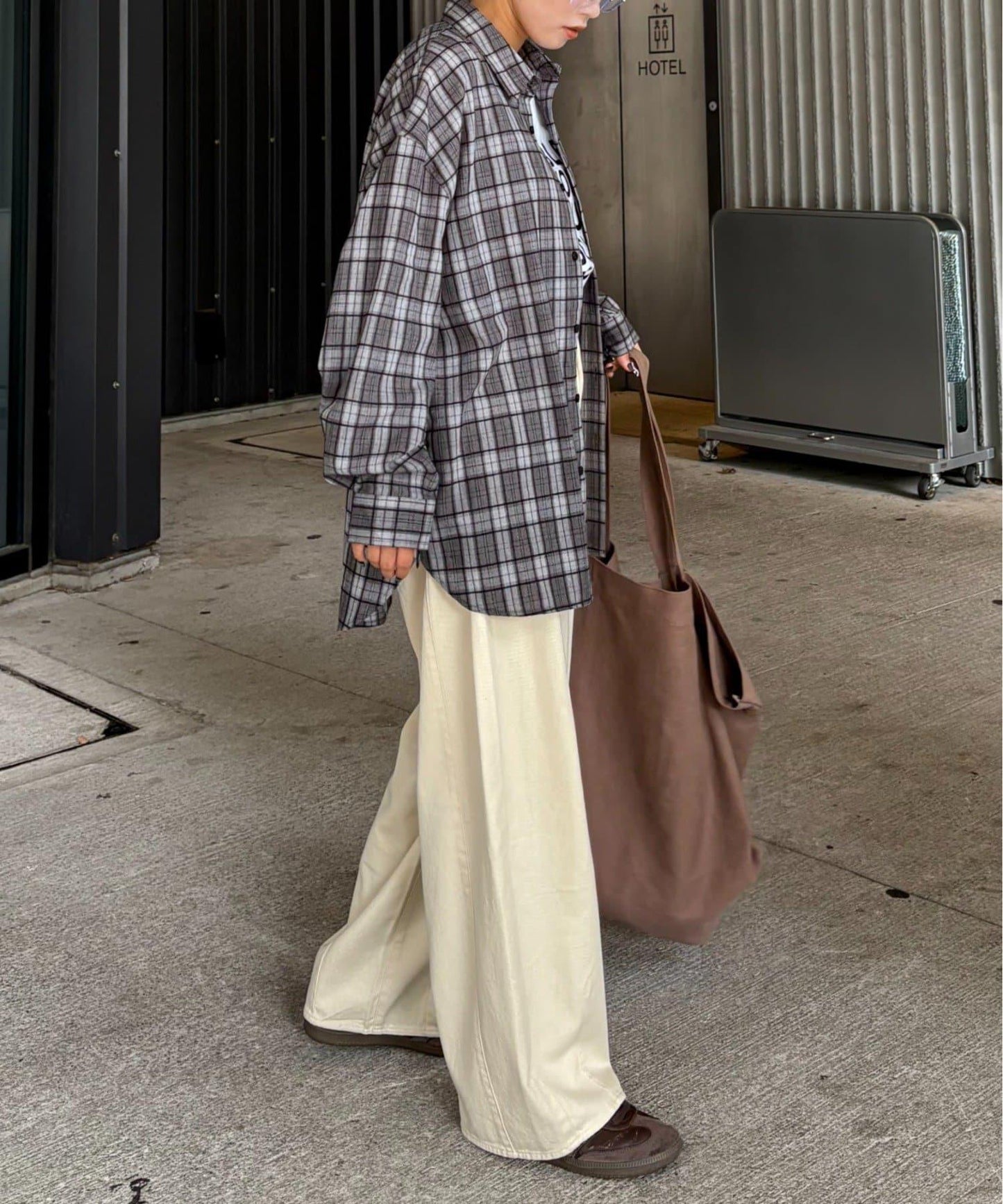 【CIAOPANIC TYPY】【UNISEX】熱貼合錐形休閒褲