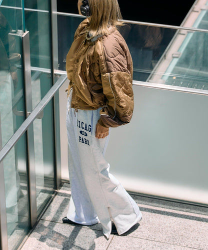 etsinta改良款拉鍊喇叭褲