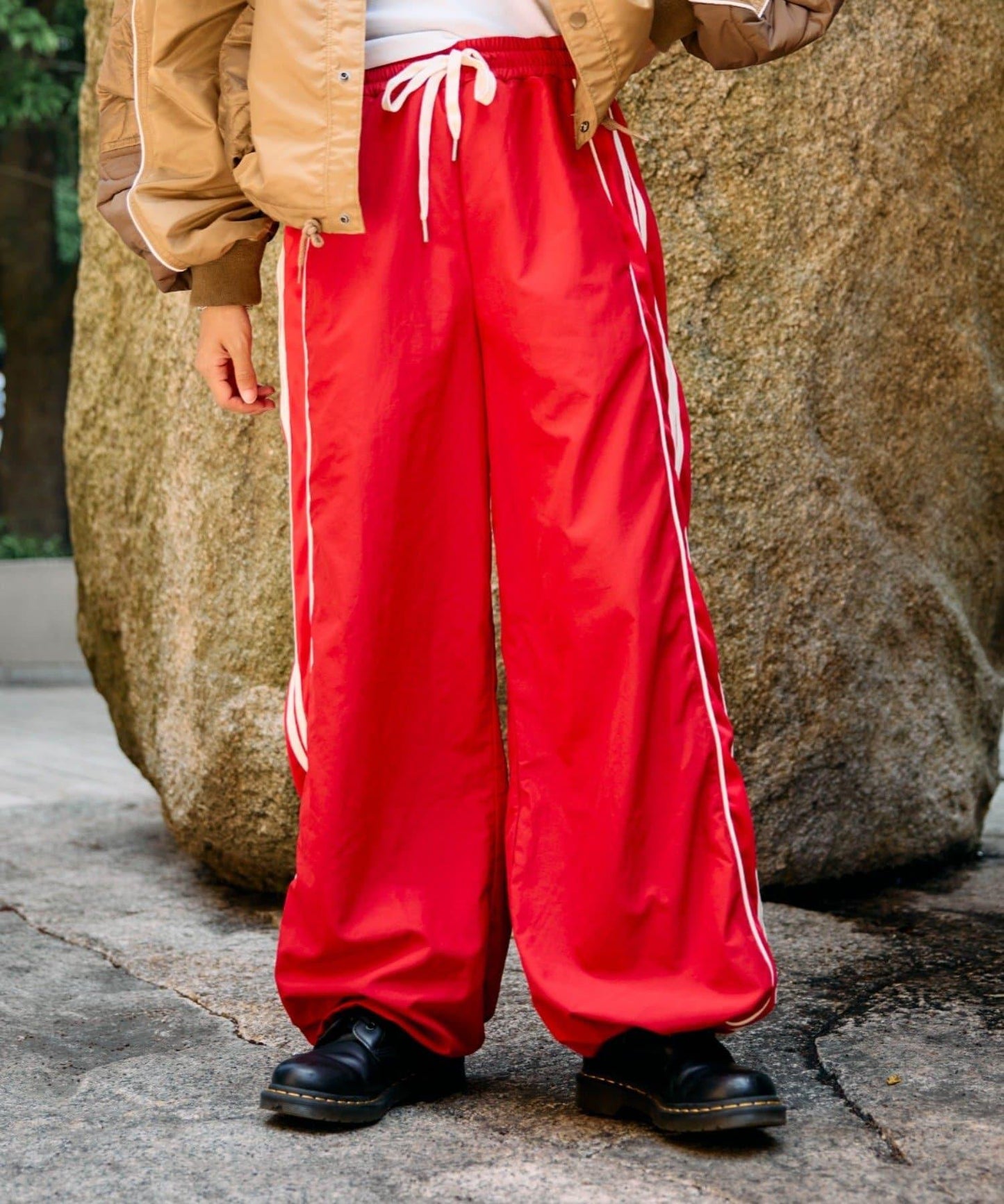 etsinta改良版寬鬆針織褲