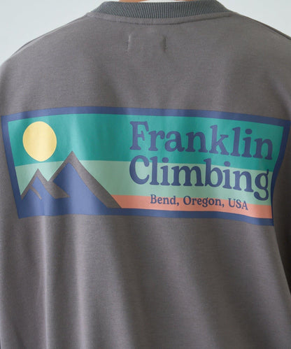 【Franklin Climbing】【ES】裡毛後背標誌印花衛衣