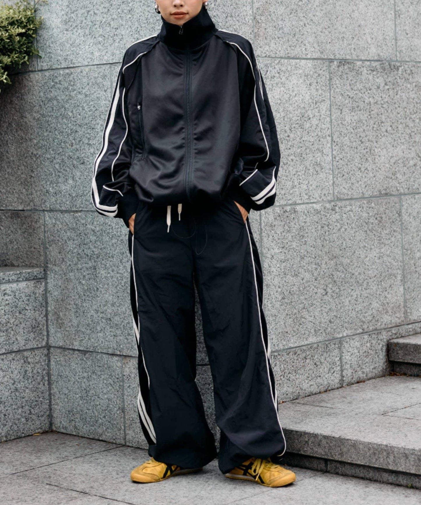 etsinta改良版寬鬆針織褲