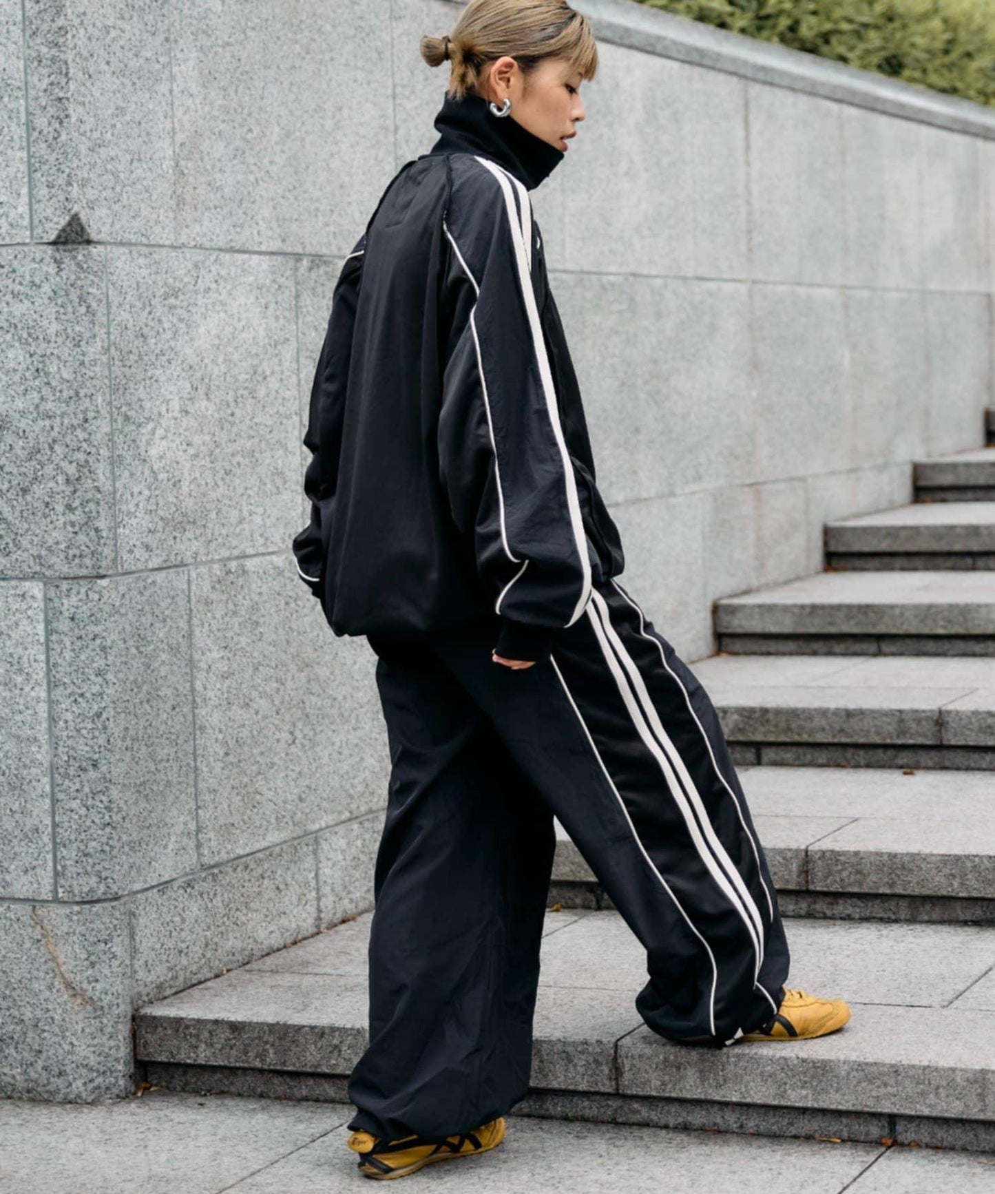 etsinta改良版寬鬆針織褲