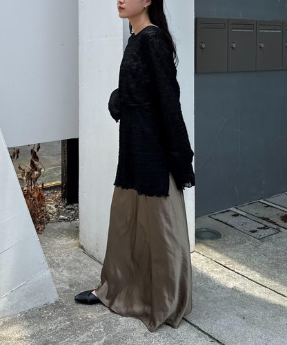 透視蕾絲連衣裙