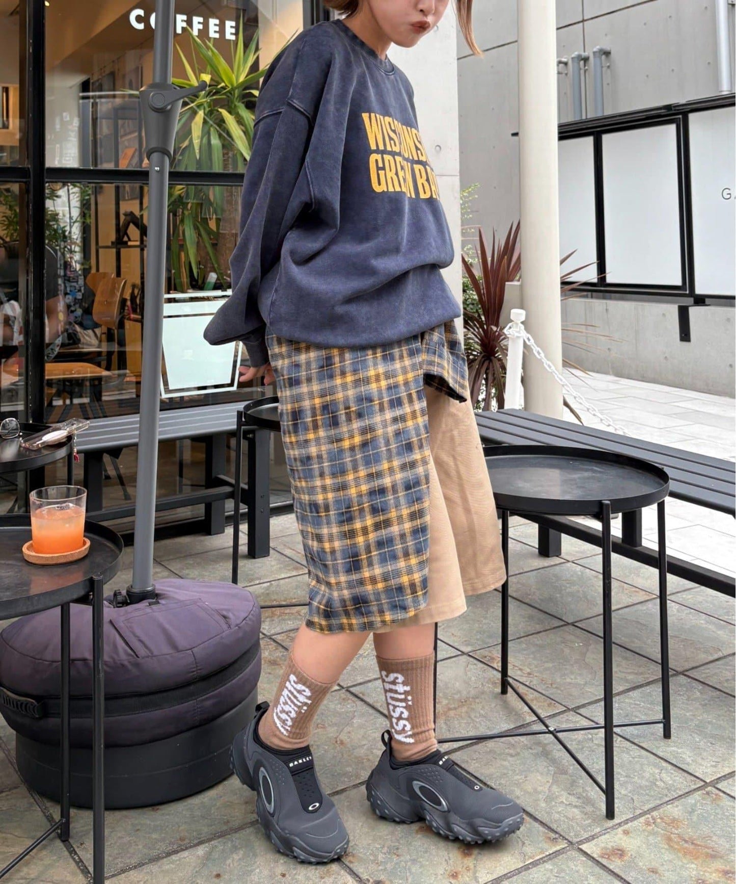 【男女同款】新款酸洗標誌衛衣