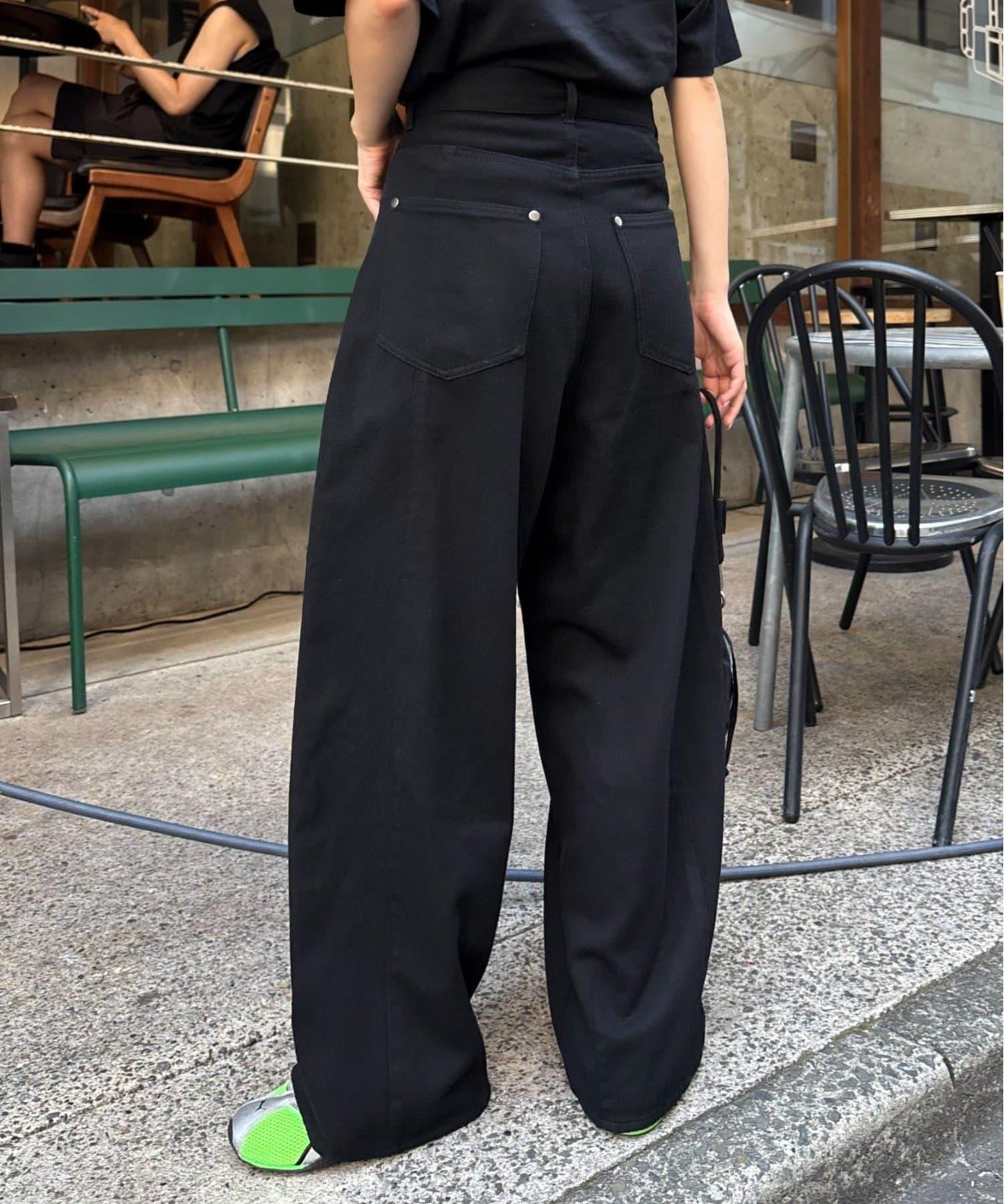 【CIAOPANIC TYPY】【UNISEX】熱貼合錐形休閒褲