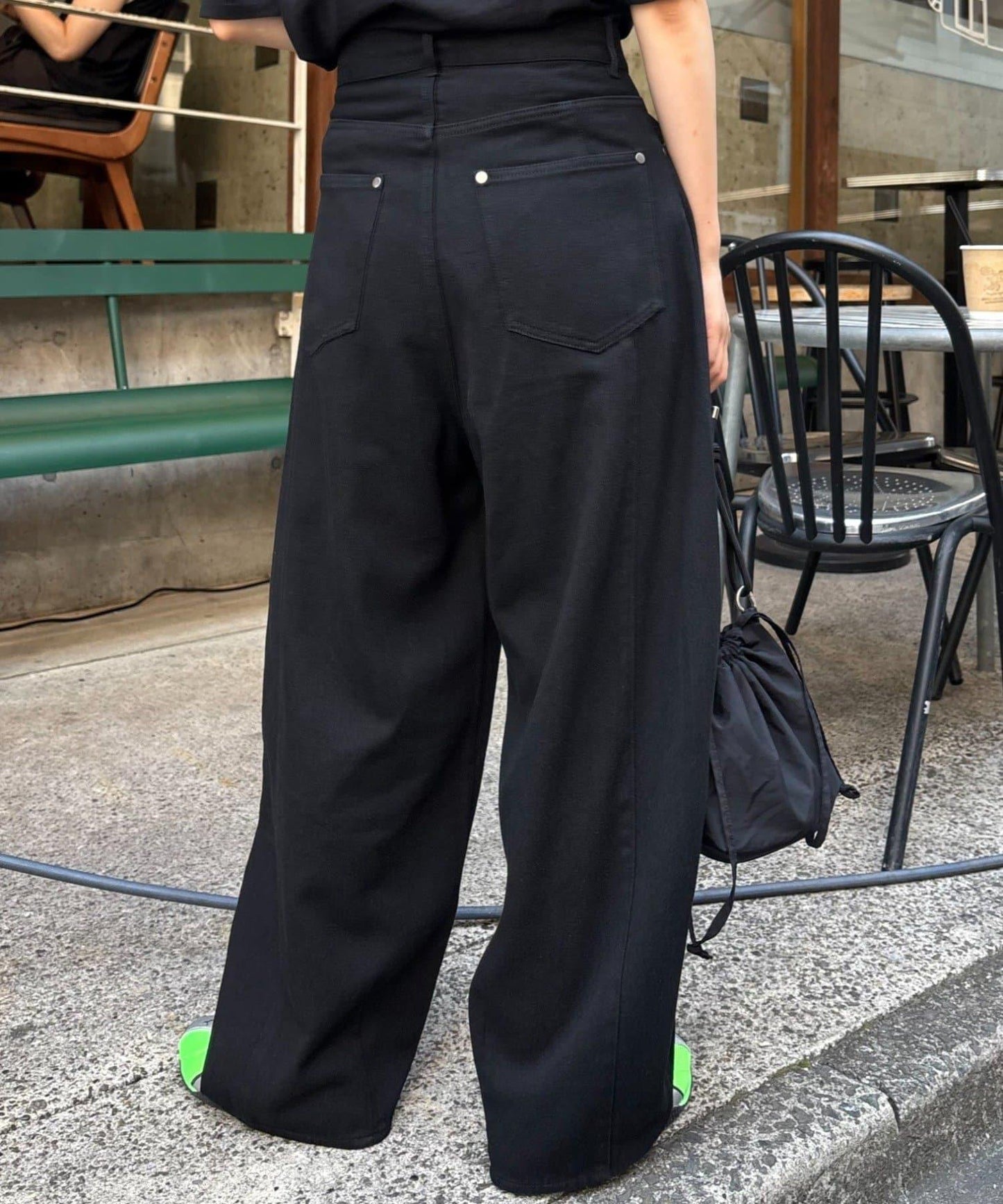 【CIAOPANIC TYPY】【UNISEX】熱貼合錐形休閒褲