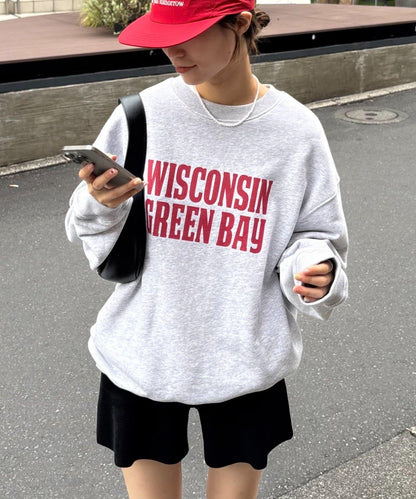 【男女同款】新款酸洗標誌衛衣