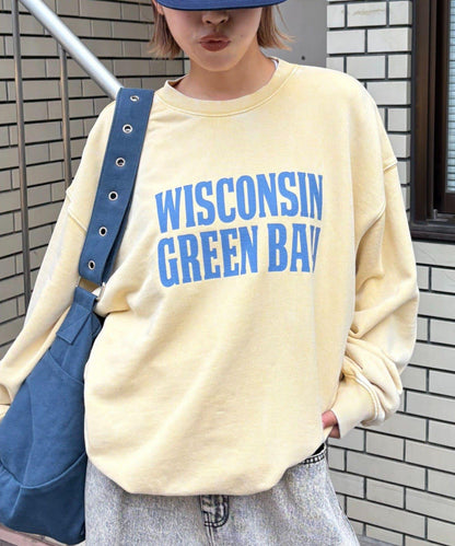 【男女同款】新款酸洗標誌衛衣