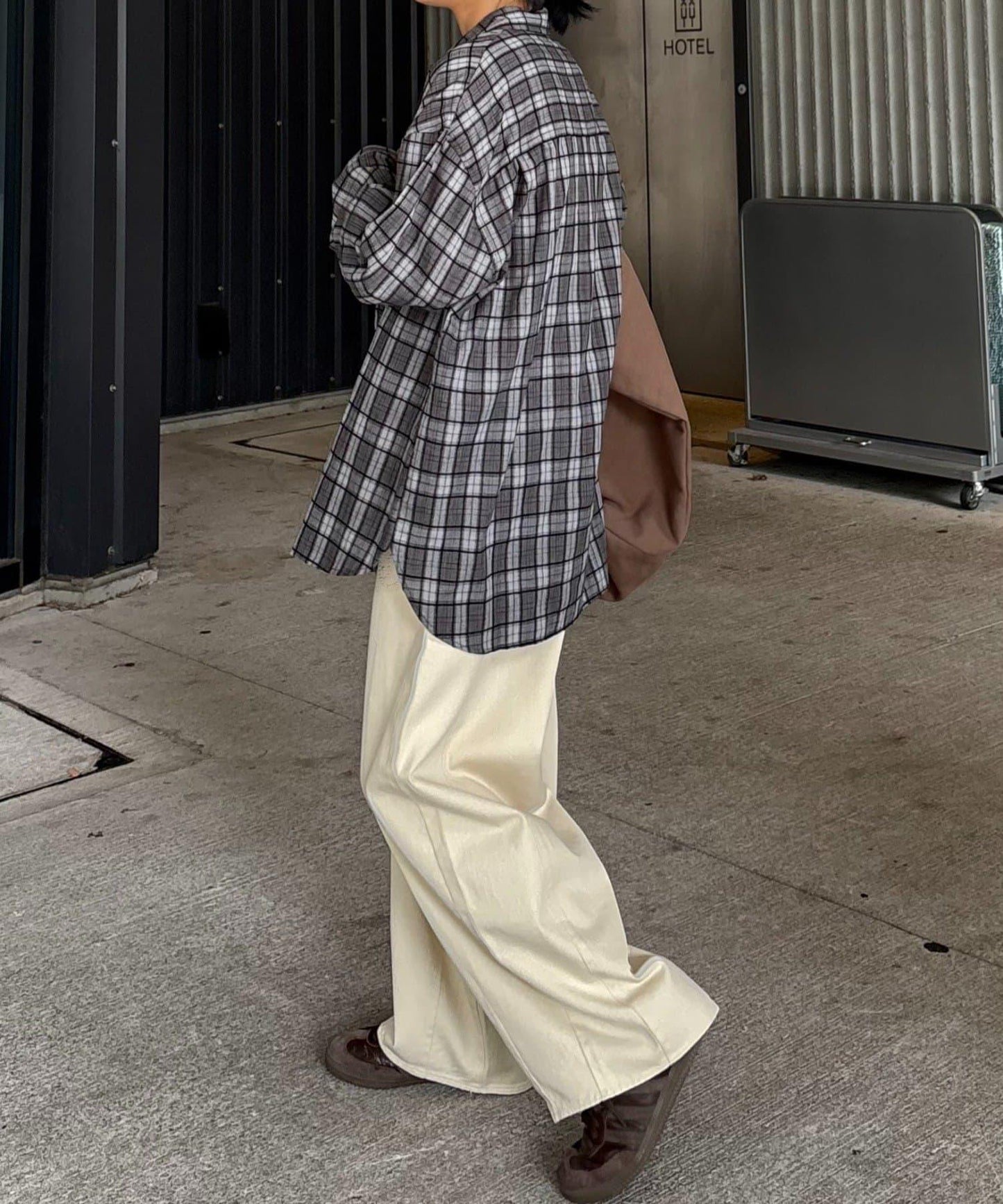 【CIAOPANIC TYPY】【UNISEX】熱貼合錐形休閒褲