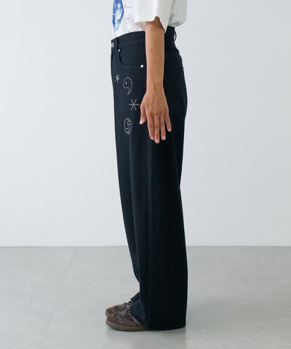 【CIAOPANIC TYPY】【UNISEX】熱貼合錐形休閒褲