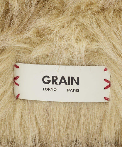 【GRAIN/穀物】2WAY迷你仿毛手提包