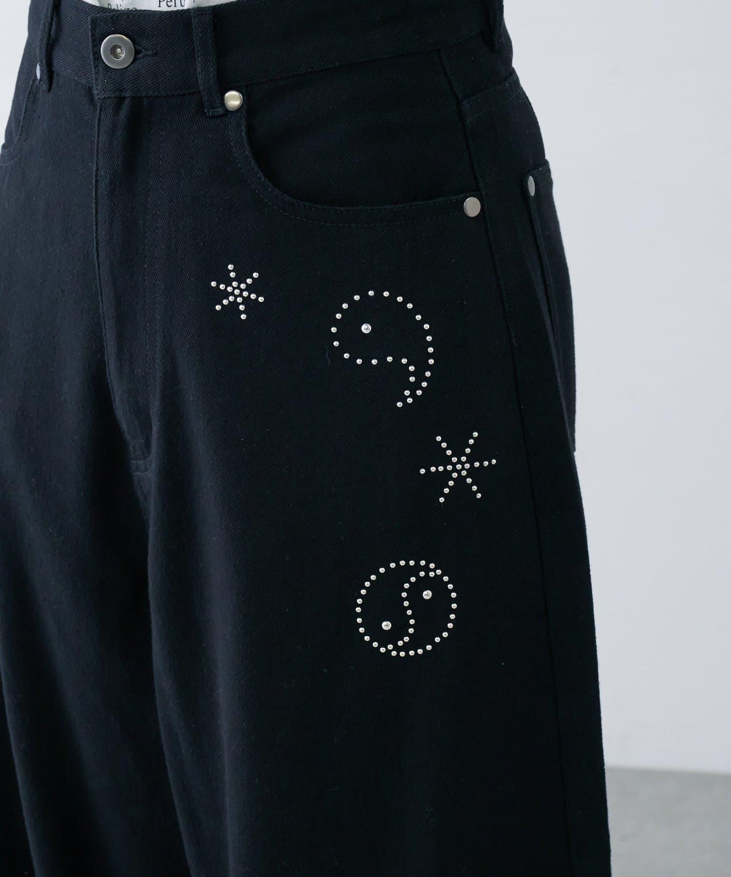 【CIAOPANIC TYPY】【UNISEX】熱貼合錐形休閒褲