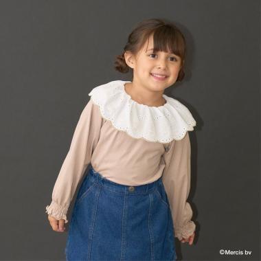 【商品】【Miffy】【軟棉】棉質蕾絲領上衣