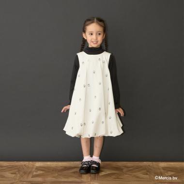 【商品】【Miffy】刺繡全印花泡泡連衣裙