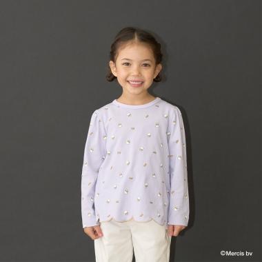 【商品】【Miffy】全印花下襬波浪邊A字T恤