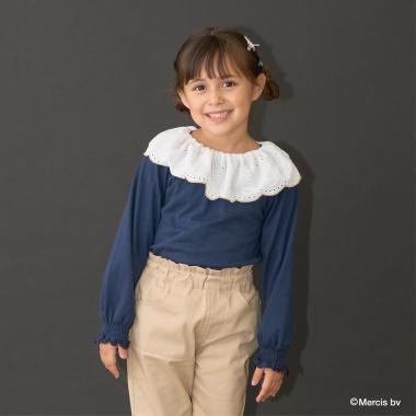 【商品】【Miffy】【軟棉】棉質蕾絲領上衣