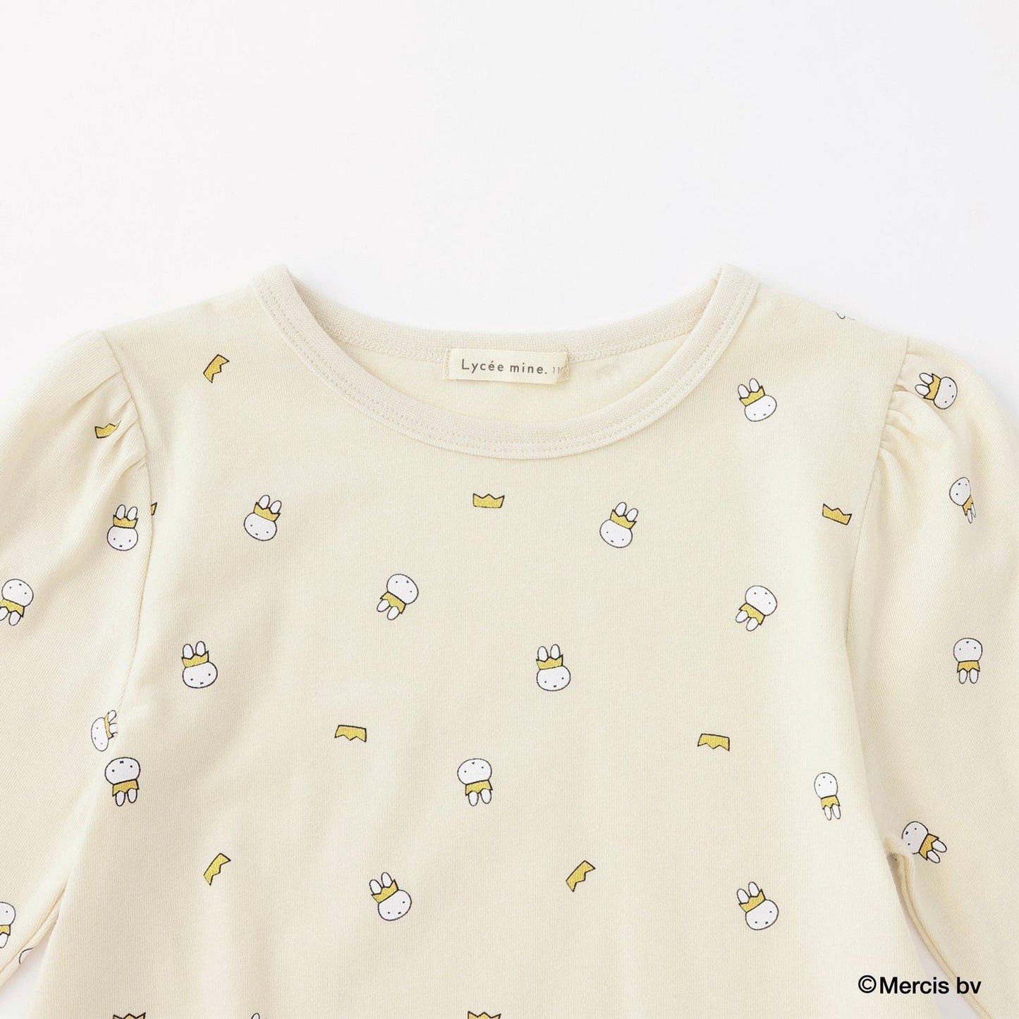 【商品】【Miffy】全印花下襬波浪邊A字T恤