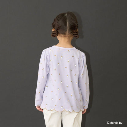 【商品】【Miffy】全印花下襬波浪邊A字T恤