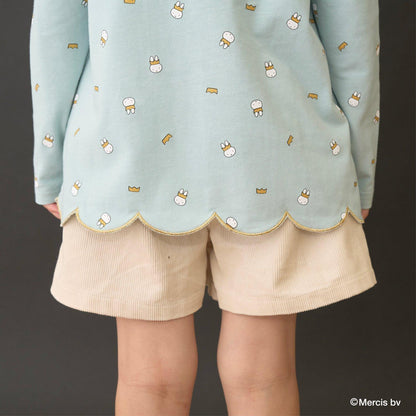 【商品】【Miffy】全印花下襬波浪邊A字T恤