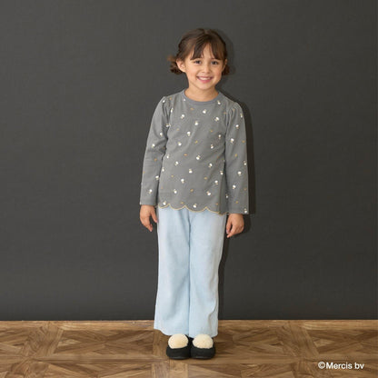 【商品】【Miffy】全印花下襬波浪邊A字T恤