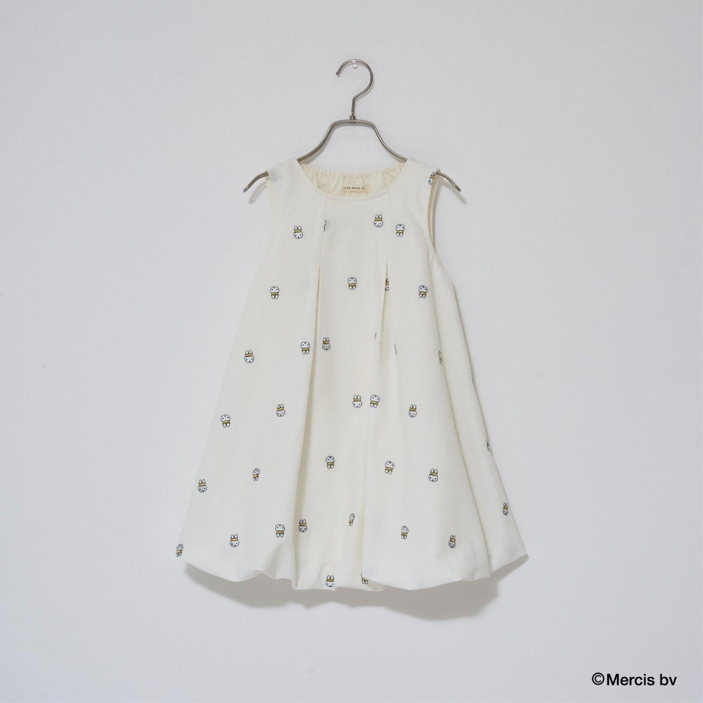 【商品】【Miffy】刺繡全印花泡泡連衣裙