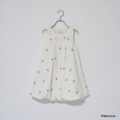 【商品】【Miffy】刺繡全印花泡泡連衣裙