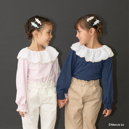 【商品】【Miffy】【軟棉】棉質蕾絲領上衣