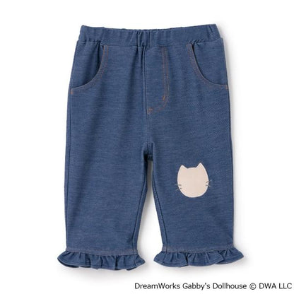 【ギャビー】變身造型剪裁長褲