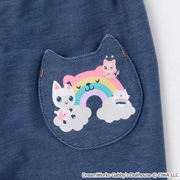 【ギャビー】變身造型剪裁長褲