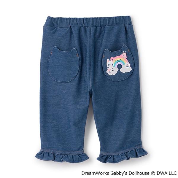 【ギャビー】變身造型剪裁長褲