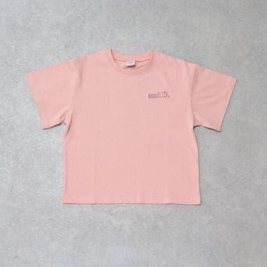 【純棉100%】背部字母印花短袖T恤