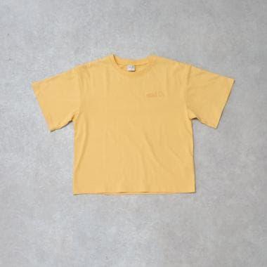 【純棉100%】背部字母印花短袖T恤