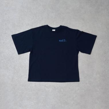 【純棉100%】背部字母印花短袖T恤