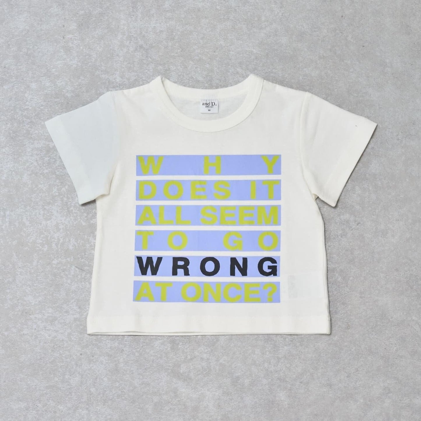 【純棉100%】標誌印花短袖T恤