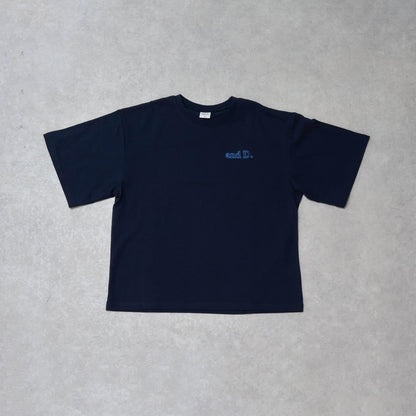 【純棉100%】背部字母印花短袖T恤