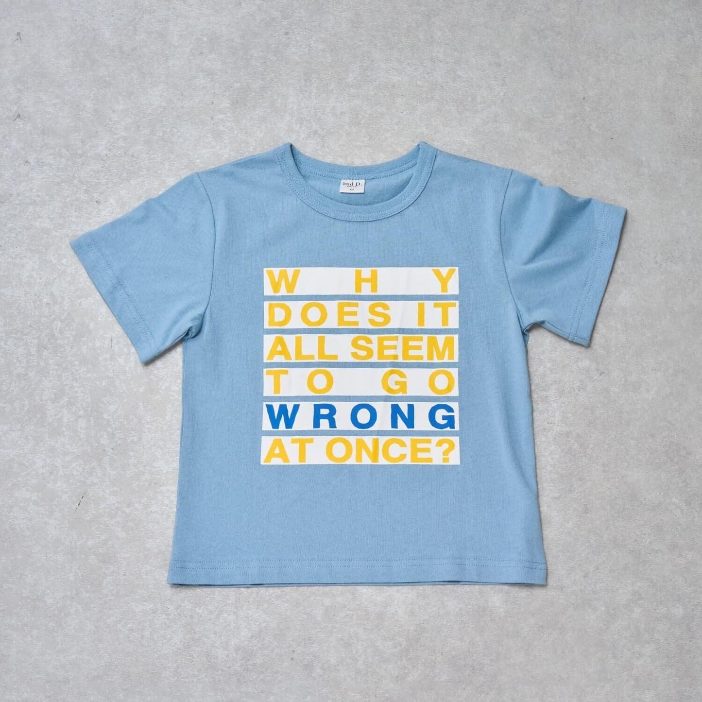 【純棉100%】標誌印花短袖T恤