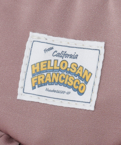 【HELLO.SANFRANCISCO/哈羅舊金山】緞面荷葉邊組合腰包