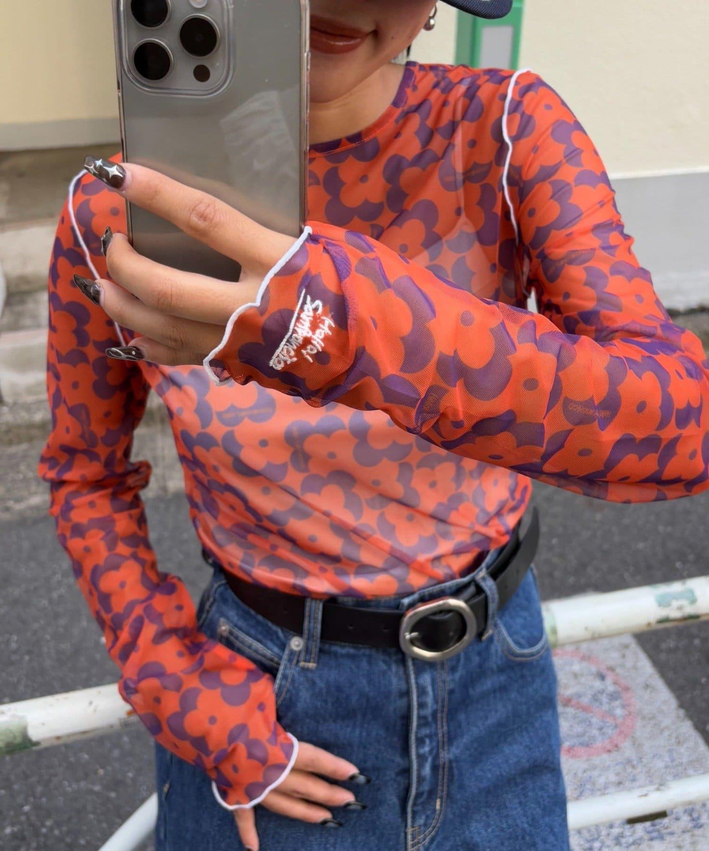 H.S組合花紋上衣