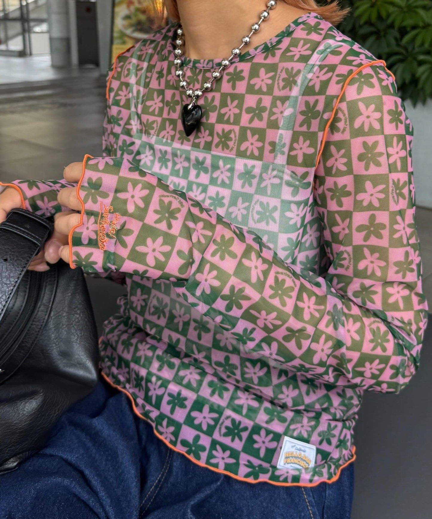 H.S組合花紋上衣