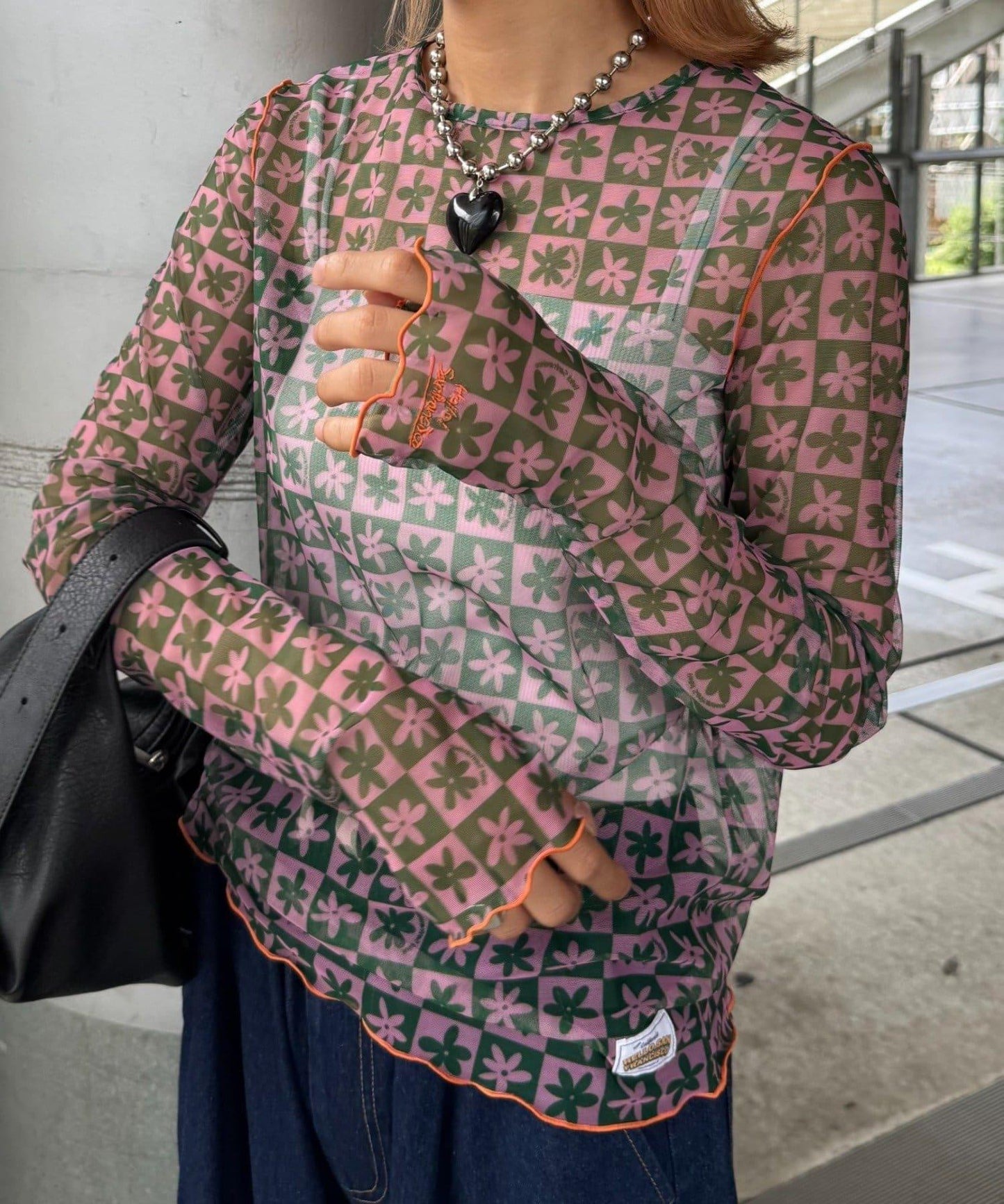 H.S組合花紋上衣