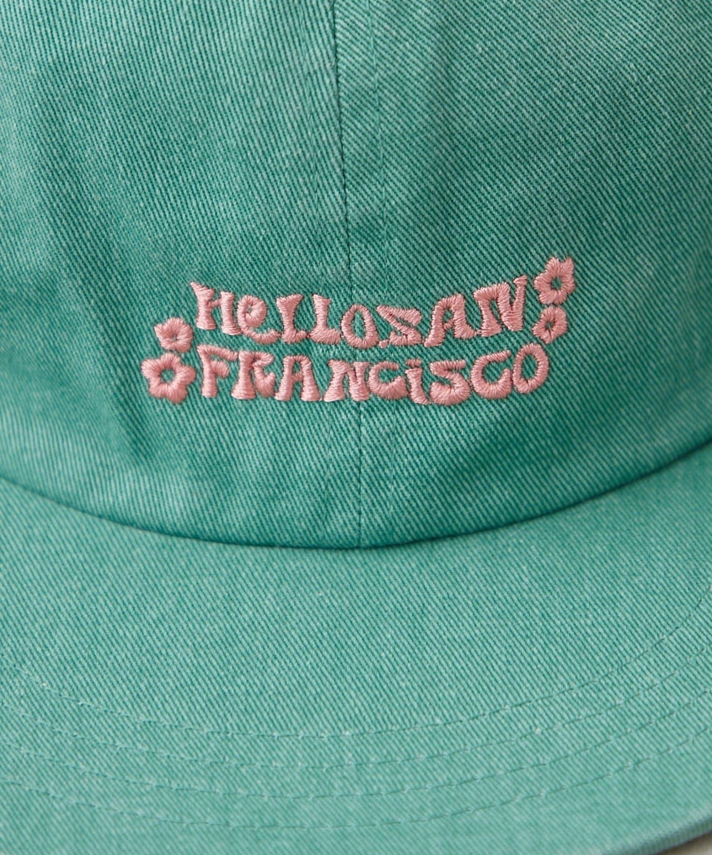 H.S蕾絲絲帶刺繡標誌顏色帽