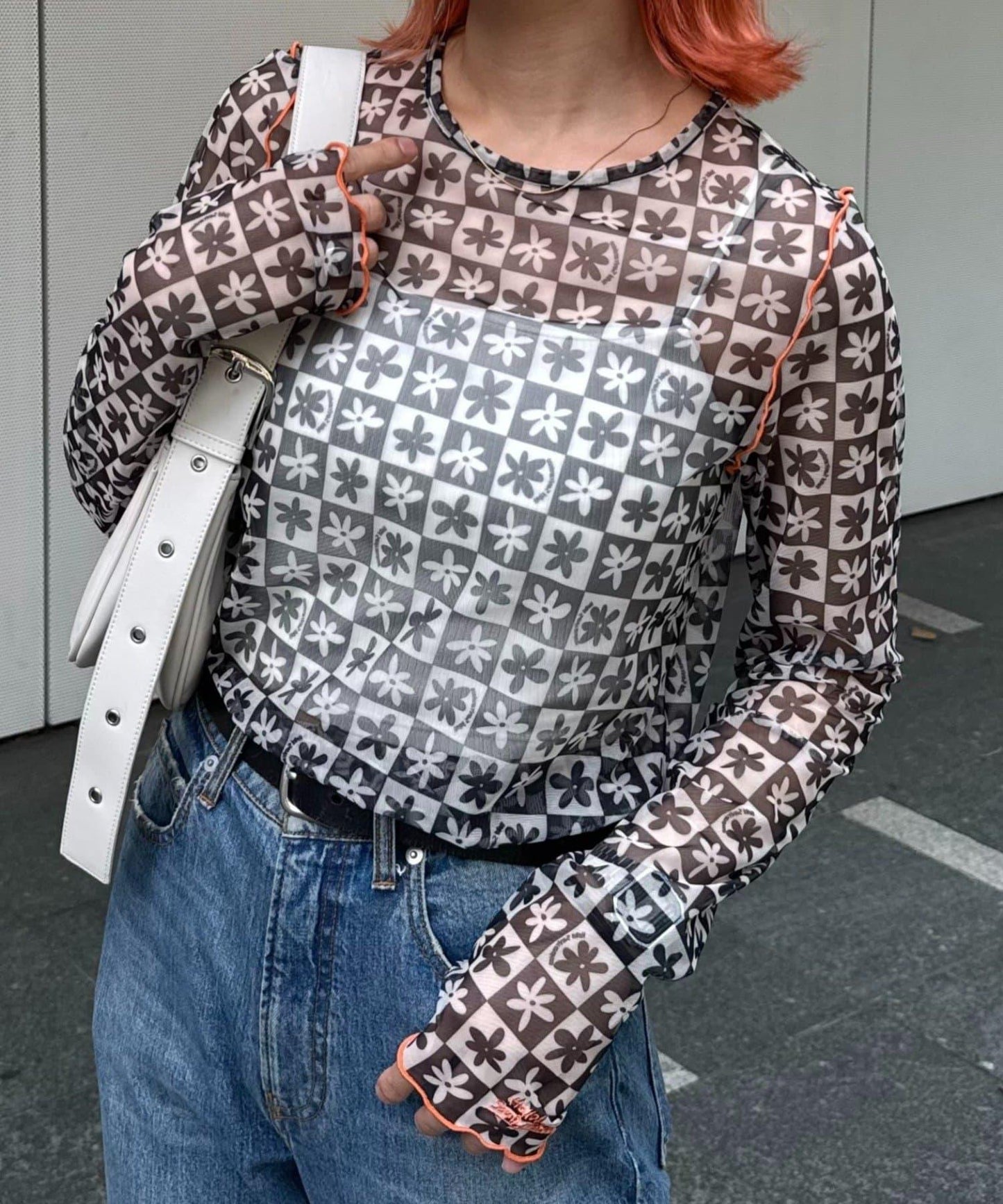 H.S組合花紋上衣