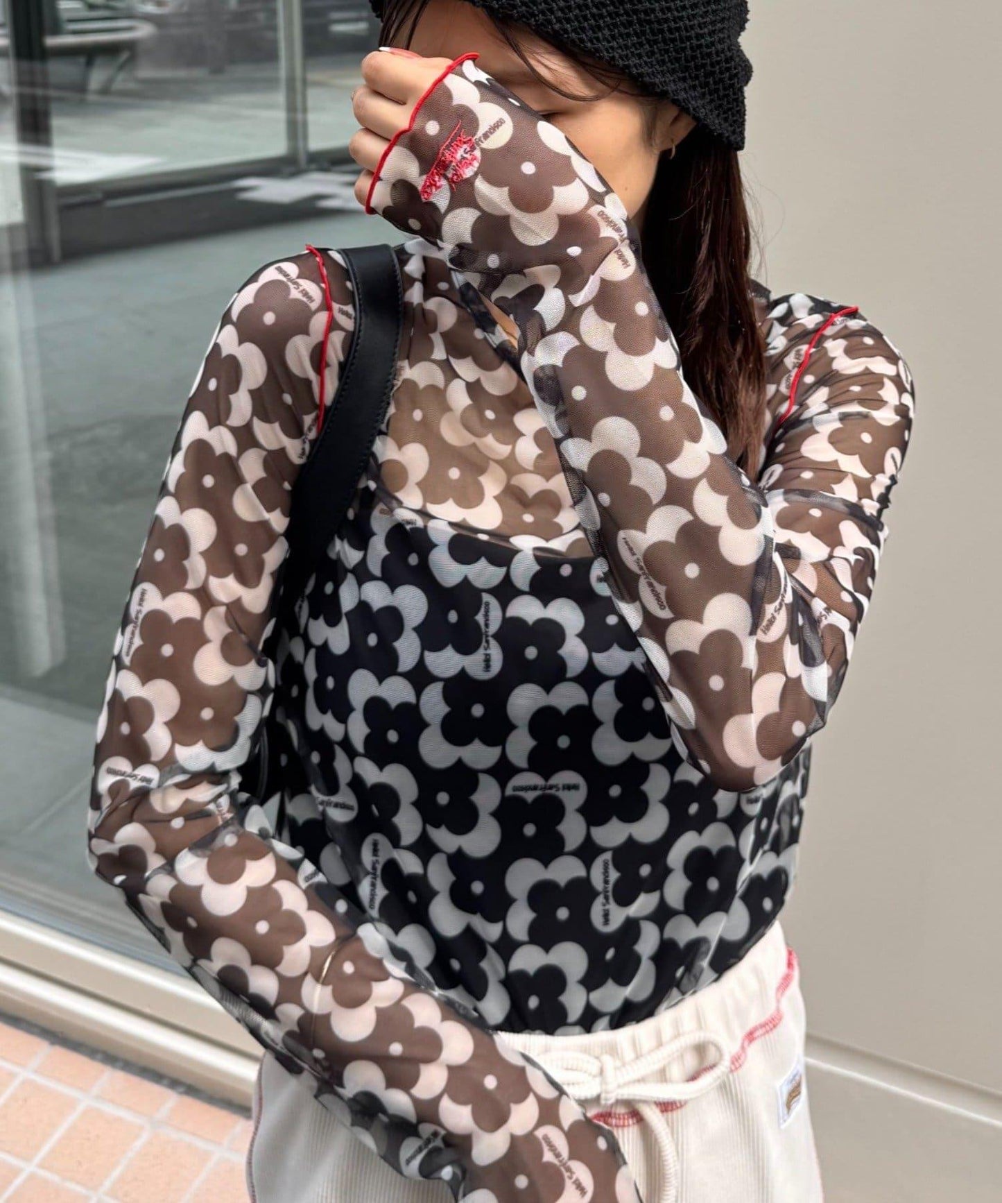 H.S組合花紋上衣