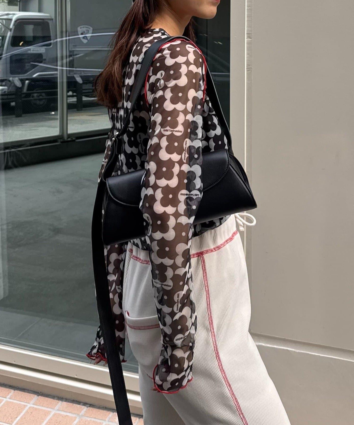 H.S組合花紋上衣